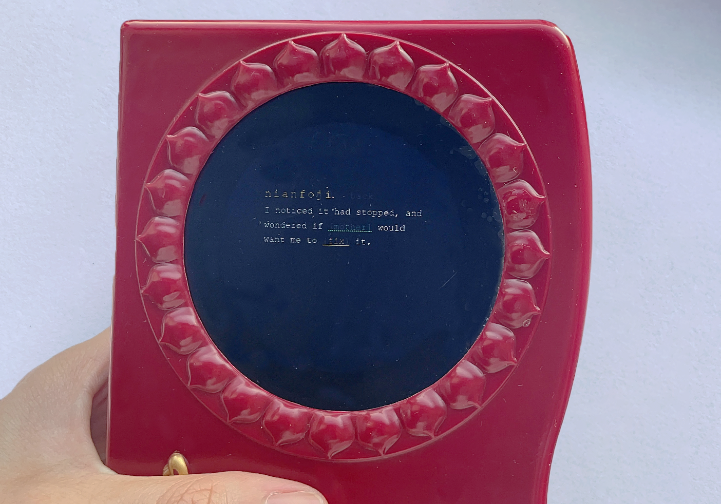 The Chanting Machine — Process