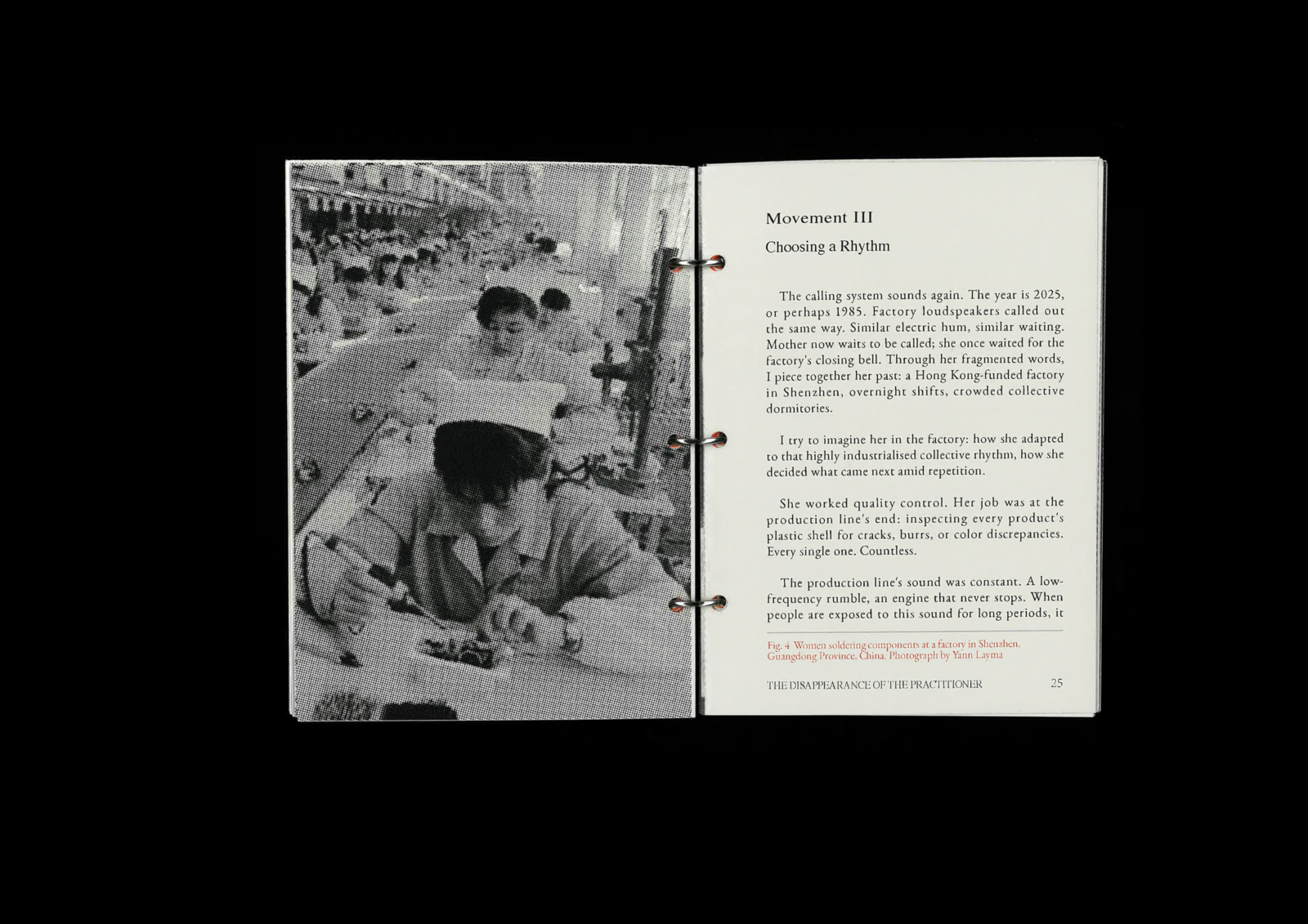 The Chanting Machine — Publication