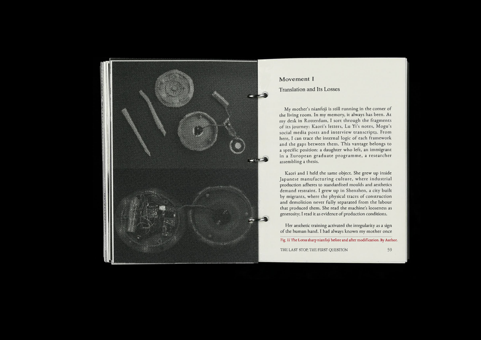 The Chanting Machine — Publication