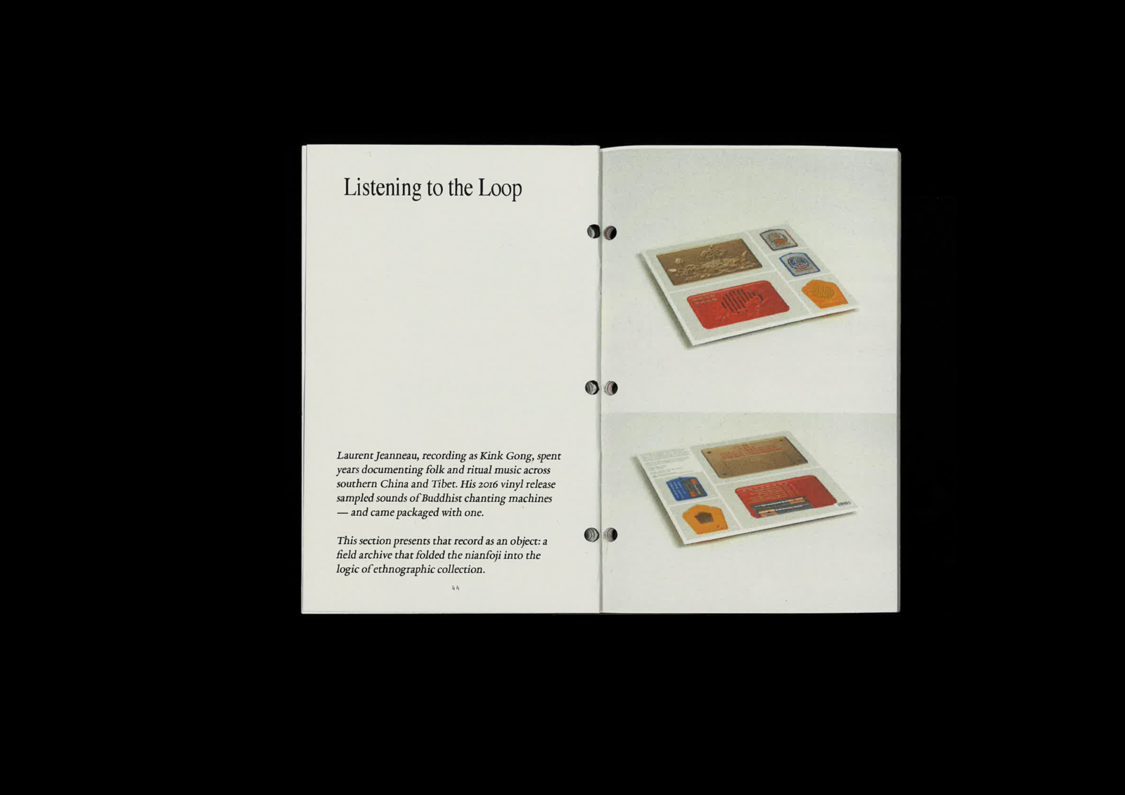 The Chanting Machine — Publication
