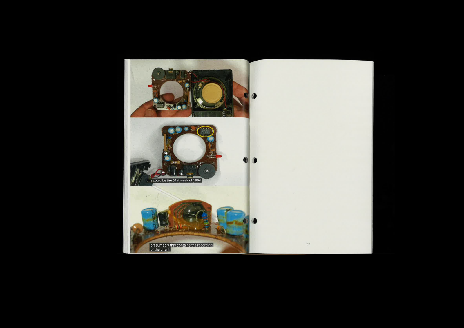 The Chanting Machine — Publication